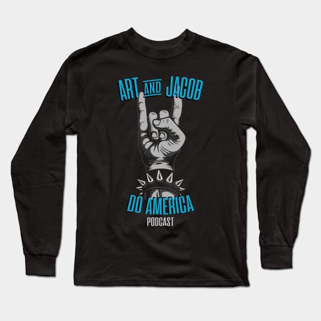 Heavy Metal AJDA Long Sleeve T-Shirt by Art and Jacob Do America